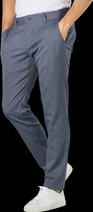Image du produit Alberto Lou-J Soft Wool Look Chino Regular Slim Fit Navy (W40/L32)