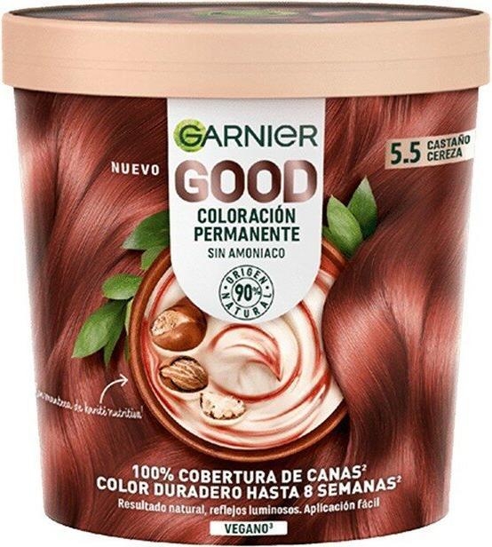 Image du produit Garnier Auburn Hibiscus Brown 550 Hair Dye with Your Own Hands Set complet Cocoon 5.5 (550 Auburn Hibiscus Brown)