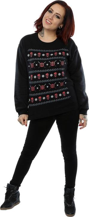 Immagine prodotto Deadpool Christmas Felpa Donna (L)