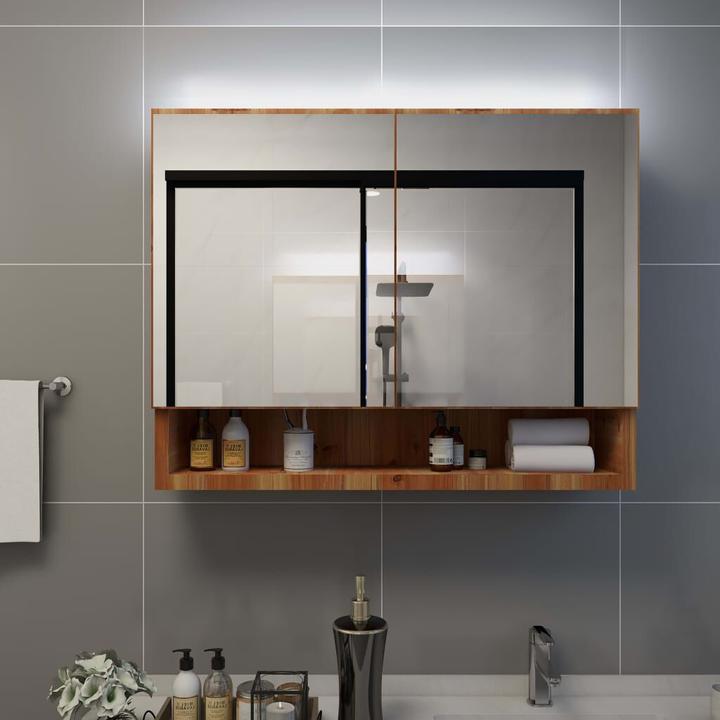 Produktbild VidaXL Spiegelschrank (80 x 15 x 60 cm)