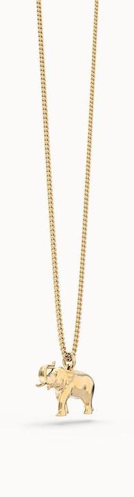 Immagine prodotto MTM Collana Elefante (Oro 18 carati, Ottone, 43 cm)