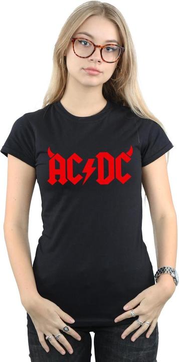 Produktbild AC/DC Horns Logo TShirt aus Baumwolle (XL)