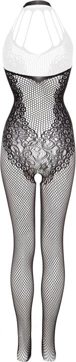 Produktbild Christine Le Duc Catsuit ouvert mit Spitzendetails schwarz (One Size)