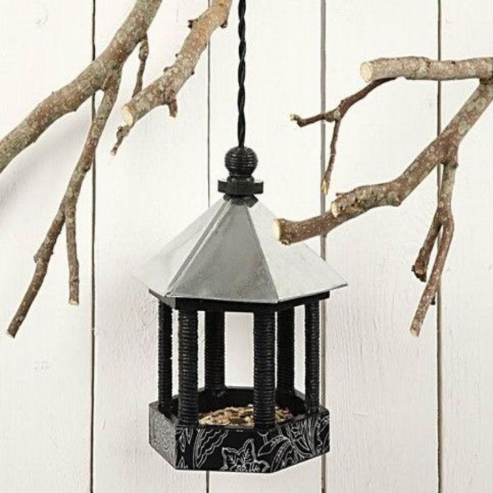 Image du produit Creativ Company Mangeoire pour oiseaux avec toit en zinc