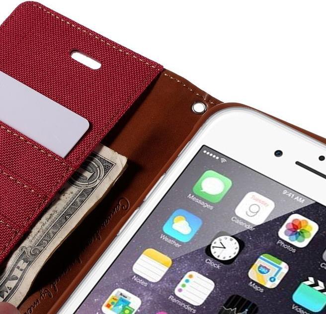 Image du produit Goospery Série Journal de toile (Apple iPhone 6 Plus, Apple iPhone 6s Plus)