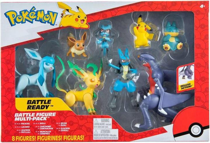Actual product image Pokémon Pokemon - Battle Figure 8-Pack (PKW2633)