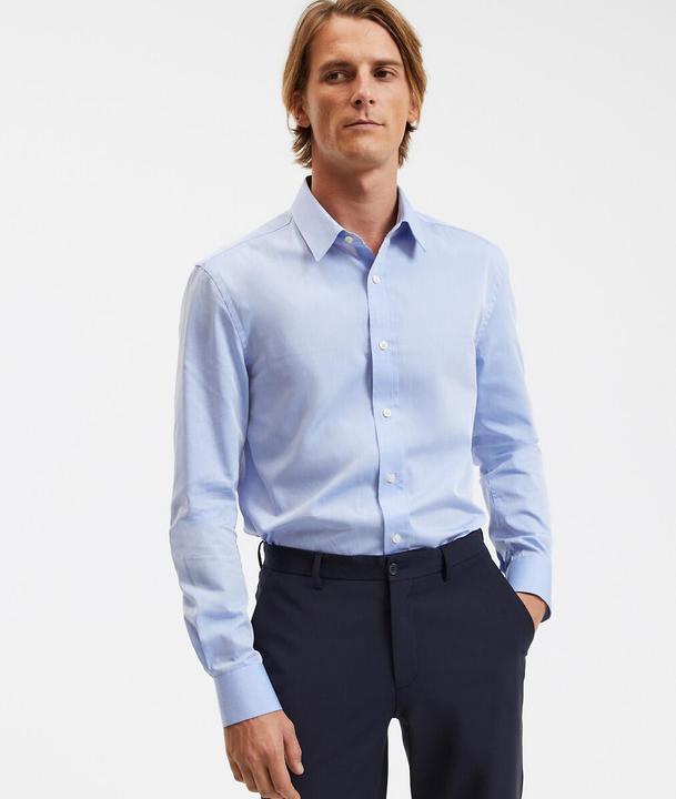 Actual product image La Redoute Collections Slim Fit Shirt with French Collar (S)