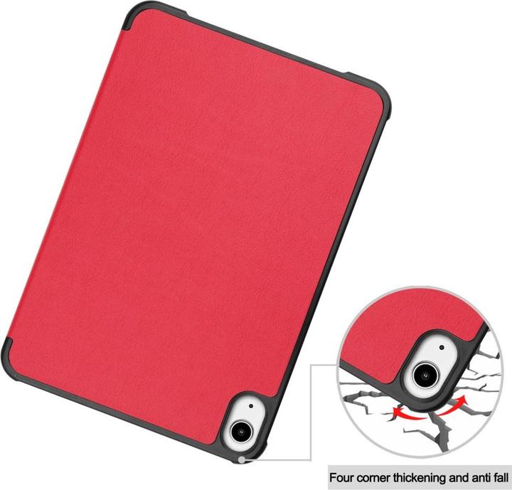 Produktbild Cover-Discount iPad mini 6 - Tri-fold Smart Case rot (iPad mini 6)