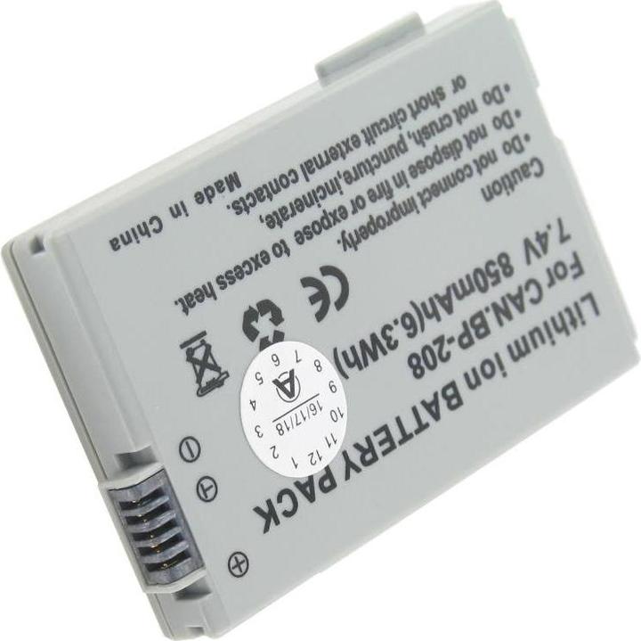 Image du produit AccuCell Batterie pour caméscope Canon DC201 (Batterie)