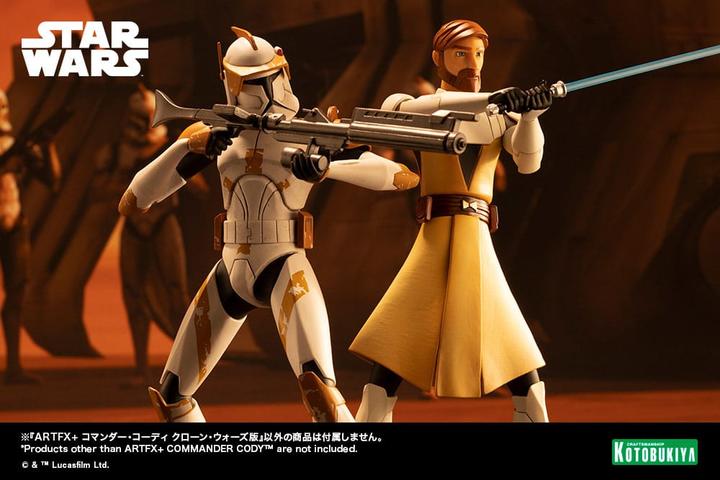 Immagine prodotto Kotobukiya Statuetta Star Wars The Clone Wars in PVC ARTFX 1/10 Comandante Cody 17 cm