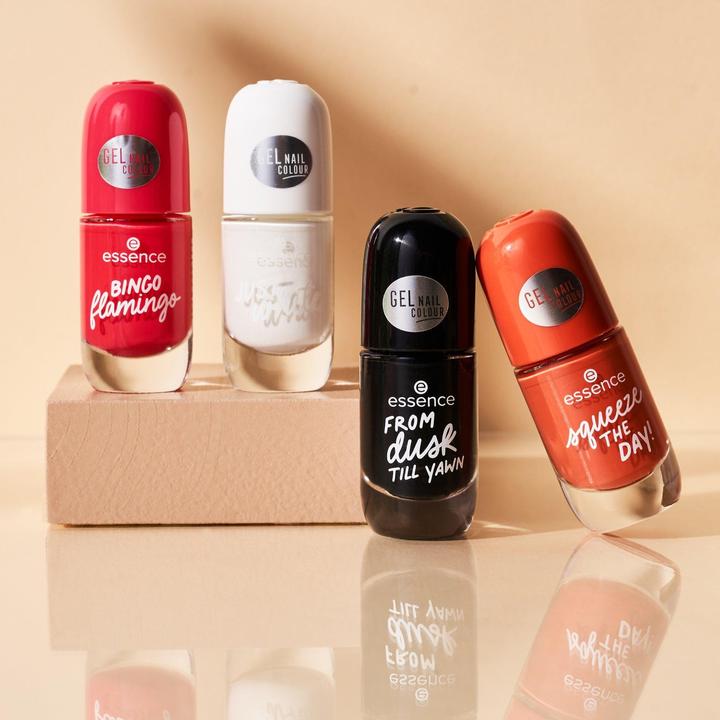 Actual product image essence gel nail (33 JUST white, Gel-Effect Nail Polish)