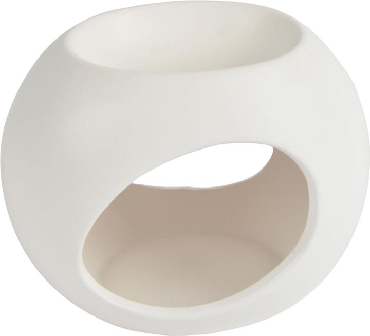 Actual product image Homea Ceramic fragrance lamp, white, Ø 13 cm