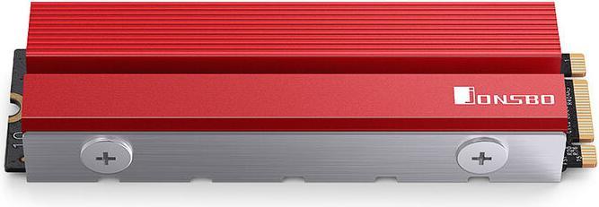 Actual product image Jonsbo M.2-6 - Red