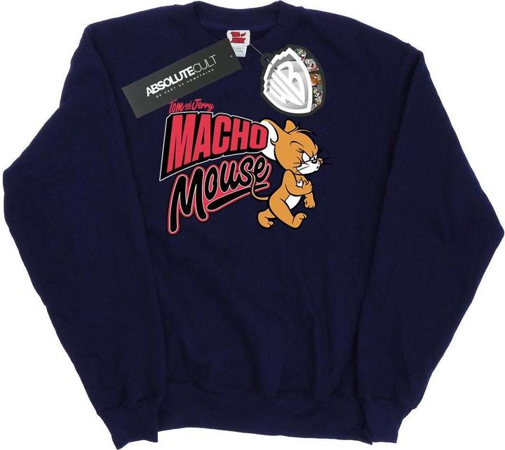 Immagine prodotto Tom & Jerry Macho Mouse Felpa Uomo (L)
