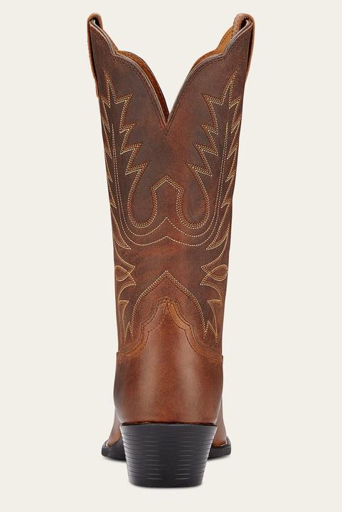 Actual product image Ariat 's leather western boots heritage r toe (40)