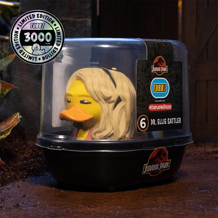 Actual product image Numskull Jurassic Park - Canard de bain à collectionner Dr Ellie Sattler