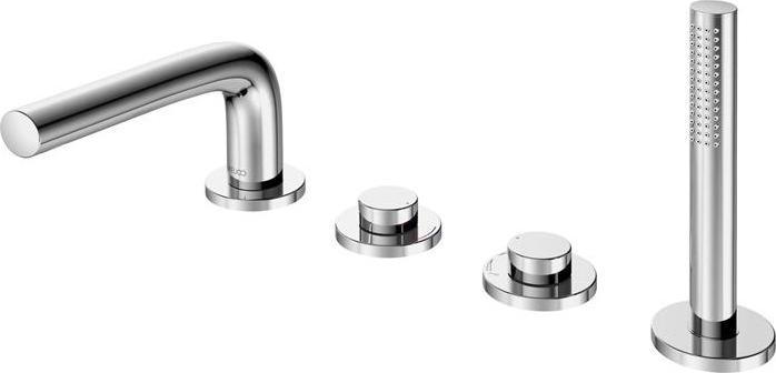 Produktbild Keuco 4-Loch-Wannenmischer EDITION 400 Wannenrand Ausldg 180mm vc