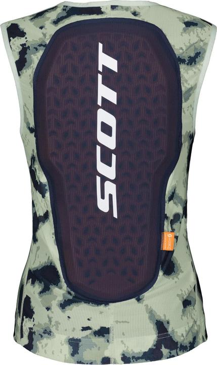 Image du produit Scott Sports Gilet pour femme Scott Airflow Fresh Green/Dark Blue (M, Protection dorsale)