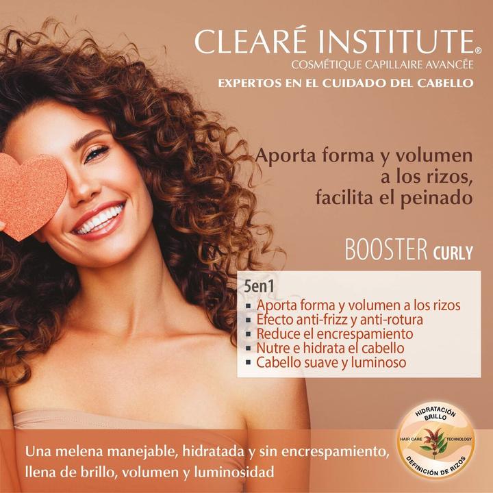Produktbild Clearé Institute Booster Curly Defined Curls Moisture Shine 200ml (200 ml)