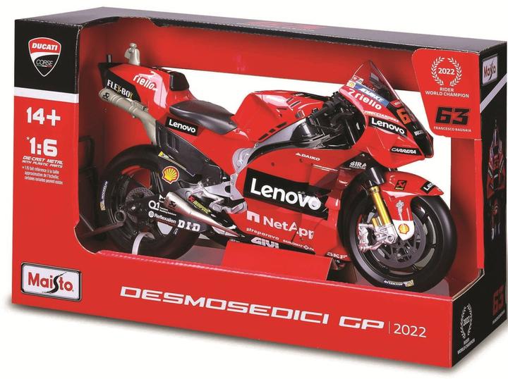 Immagine prodotto Maisto Ducati Desmosedici Moto GP Bagnaia