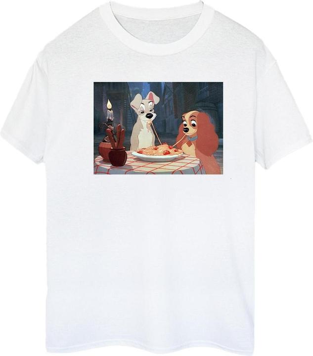 Disney Lady And The Tramp Spaghetti Photo TShirt (M)