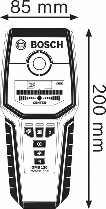 Actual product image Bosch Professional Ortungsgerät GMS 120-27