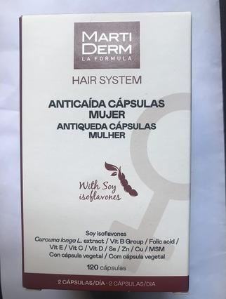 Immagine prodotto Martiderm Hair System Trattamento per la perdita dei capelli per le donne 120 Capsule