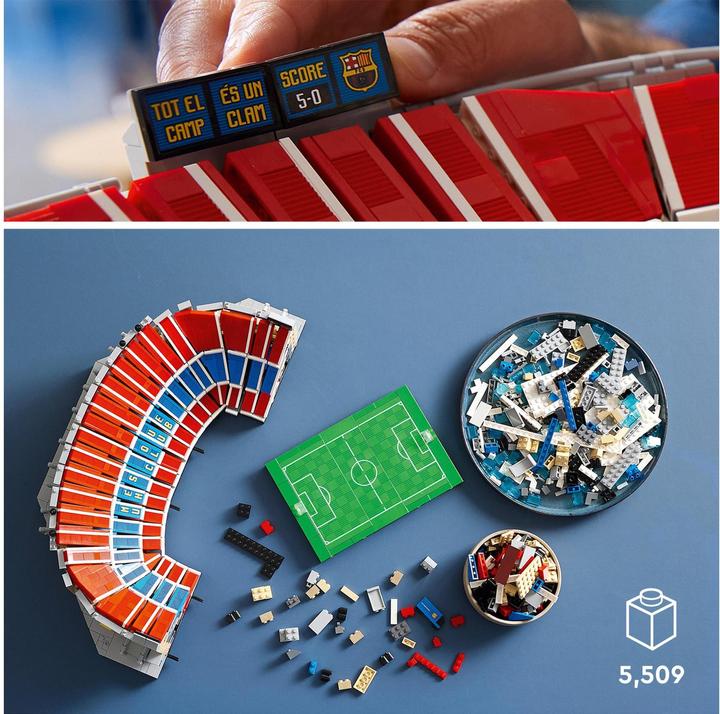 Produktbild LEGO ICONS CAMP NOU - FC BARCELONA 10284 (10284, LEGO Creator Expert, LEGO Seltene Sets)