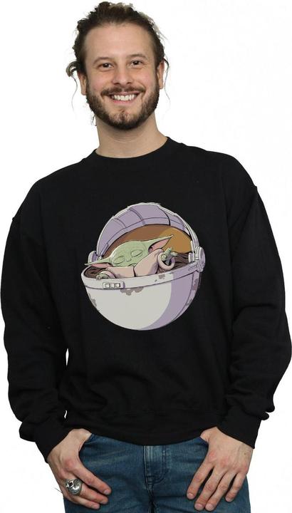 Produktbild Star Wars The Mandalorian Sleeping Child Sweatshirt (M)