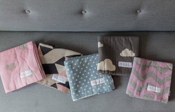 Image du produit Kindsgut Couverture douillette Nuages 80 x 100 cm (80 x 100 cm)