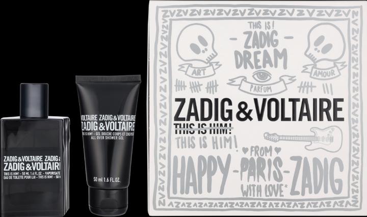 Produktbild Zadig & Voltaire This is Him! Christmas 2023 Eau de Toilette 50 / Shower Gel (Eau de Toilette, 100 ml)