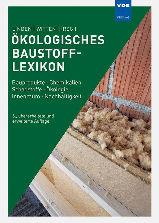 Immagine prodotto Ökologisches Baustoff-Lexikon (Tedesco, Wolfgang Linden, Iris Marquardt, 2023)