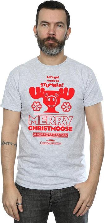 Actual product image National Lampoon´s Vacation Mens Merry Christmoose T-Shirt (S)