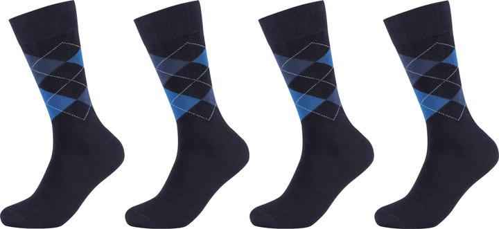 Produktbild Camano Men ca-soft classic argyle Socken 4p (4er Pack, 43, 46)