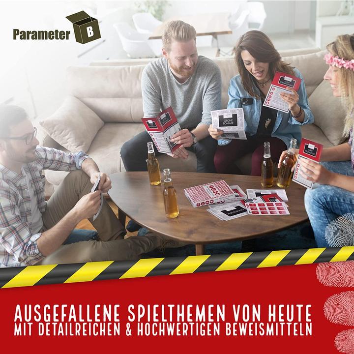 Actual product image Parameter B PARPB001 - Der Mörder ist immer der Gärtner - Krimi-Dinner Spiel, 4 Spieler, 16 Jahren (DE-Ausgabe) (German)