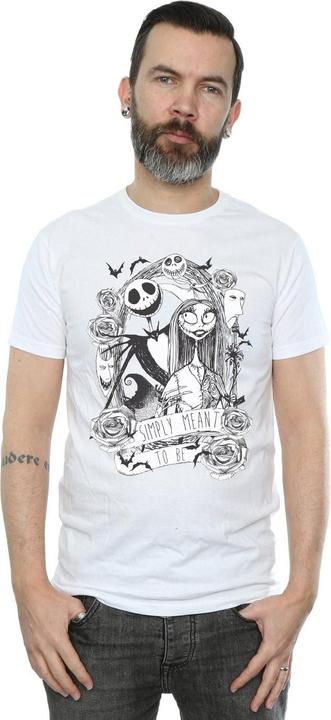 Produktbild Disney Nightmare Before Christmas Simply Meant To Be TShirt (M)