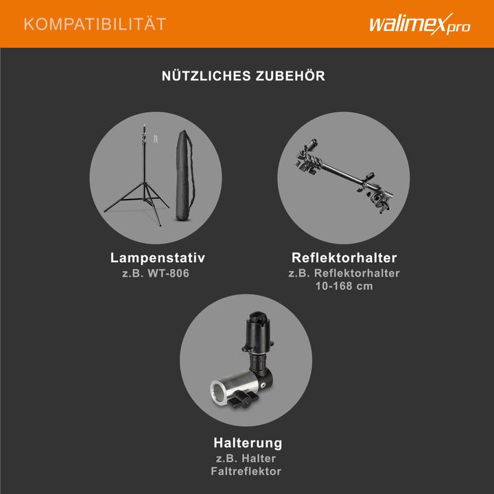 Image du produit Walimex Fond pliable 2en1 (145 cm, 200 cm)