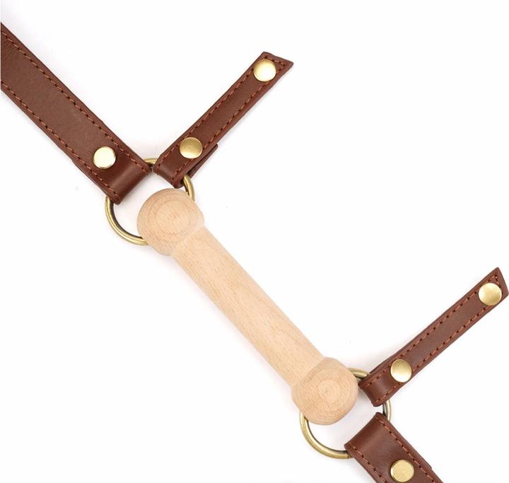 Produktbild Liebe Seele Leder Blinders mit Knebel