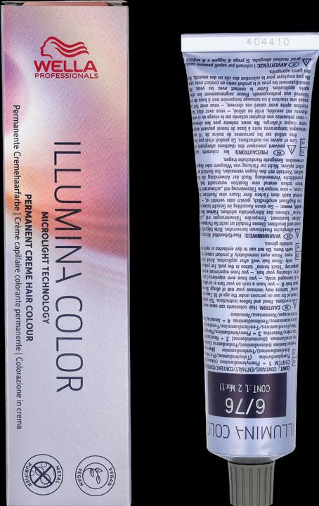 Actual product image Wella Illumina Color (6/76 dark blonde brown-violet)