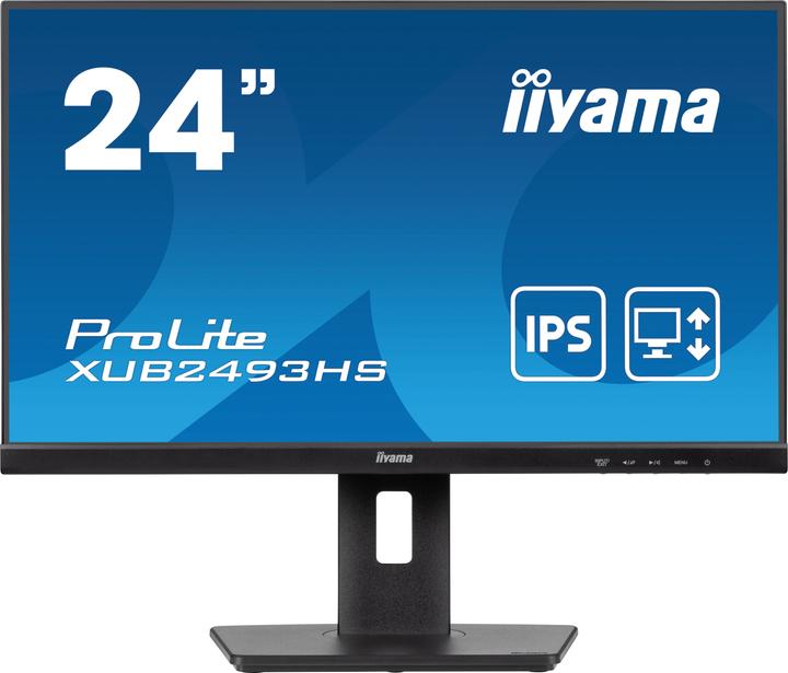 Actual product image iiyama TFT 23,8/60,5cm ProLite XU2493HS-B6 *black* 16:9 (1920 x 1080 pixels, 23.80")