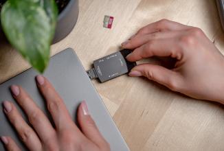 Image du produit Newell lecteur de carte mémoire Hub OTG 3en1 (USB-C, USB)