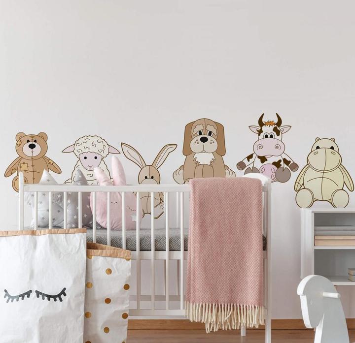 Produktbild Trenddeko Kuscheltierzoo (120 x 80 cm)