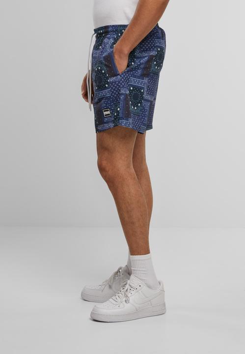 Produktbild Urban Classics Pattern Swim Shorts (XS)