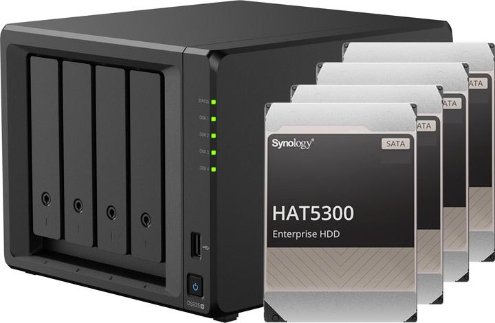 Image du produit Synology DS925+ LE SYSTÈME (4 x 4 To, Synology HAT 53xx)