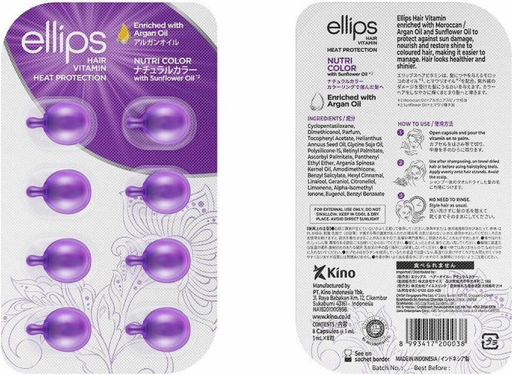 Produktbild Ellips NUTRI COLOR hair vitamin 8 u