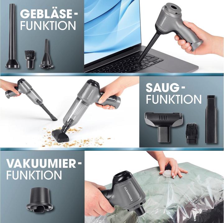 Immagine prodotto CleanMaxx Spolverino a mano senza fili, 7 pezzi.