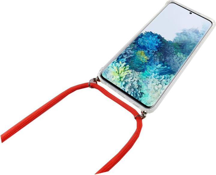 Actual product image König Design Mobile Phone Chain for Samsung Galaxy S20 Plus Band Case to hang around Cord Case Pink