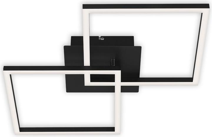 Immagine prodotto Briloner Plafoniera a LED, nero, LED/24W (1800 lm)