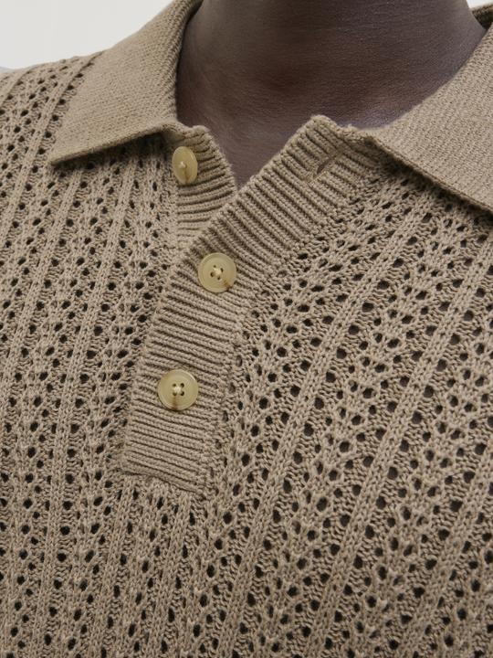 Actual product image Jack & Jones Jprccjoel Knit Polo Ss Sn (XS)