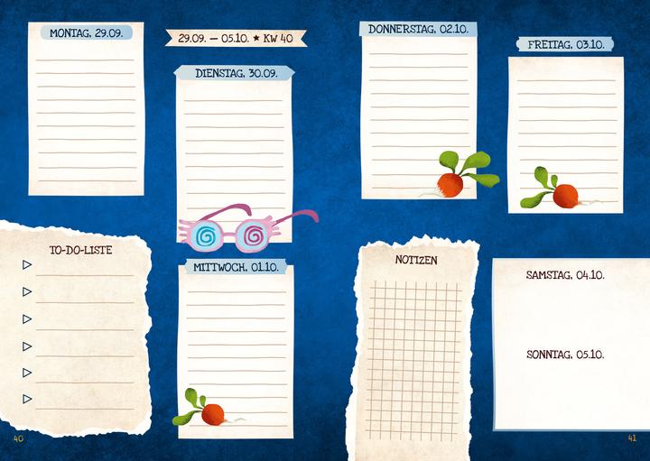 Immagine prodotto Il mio calendario scolastico per i fan di Harry Potter 2025/2026 (Tedesco)